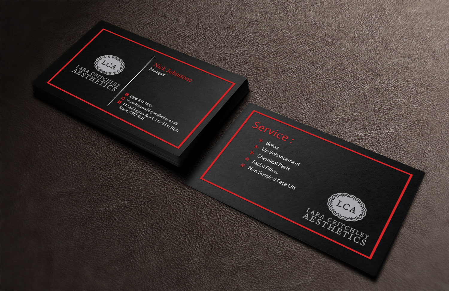 Design de Carte de Visite par Lanka Ama pour LCA | Design #9257426