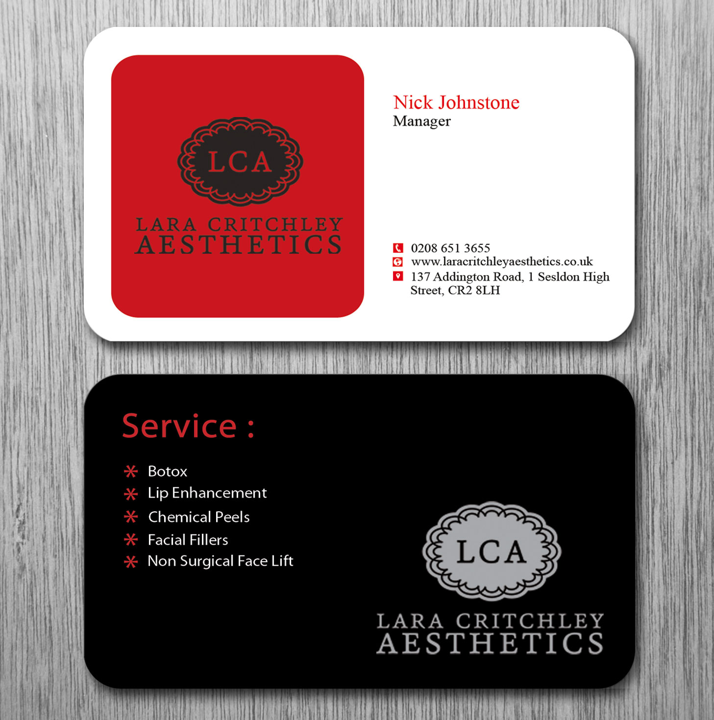 Diseño de Tarjeta de Presentación por Lanka Ama para LCA | Diseño #9257431