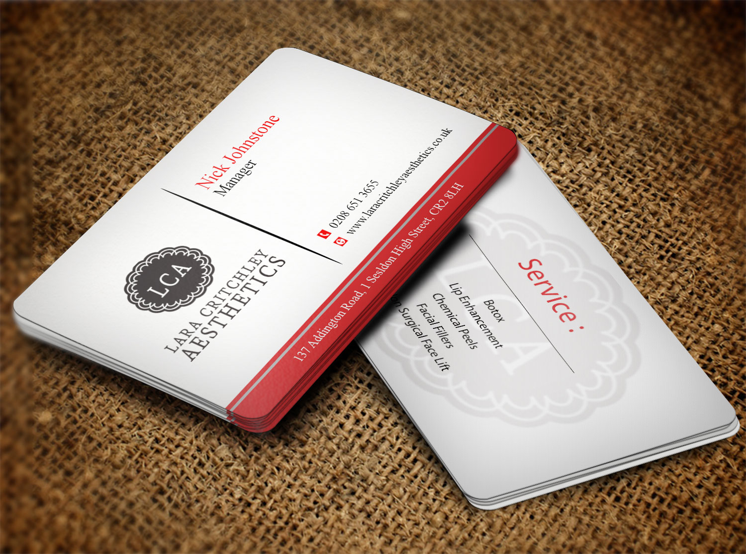 Design de Carte de Visite par Lanka Ama pour LCA | Design #9257434