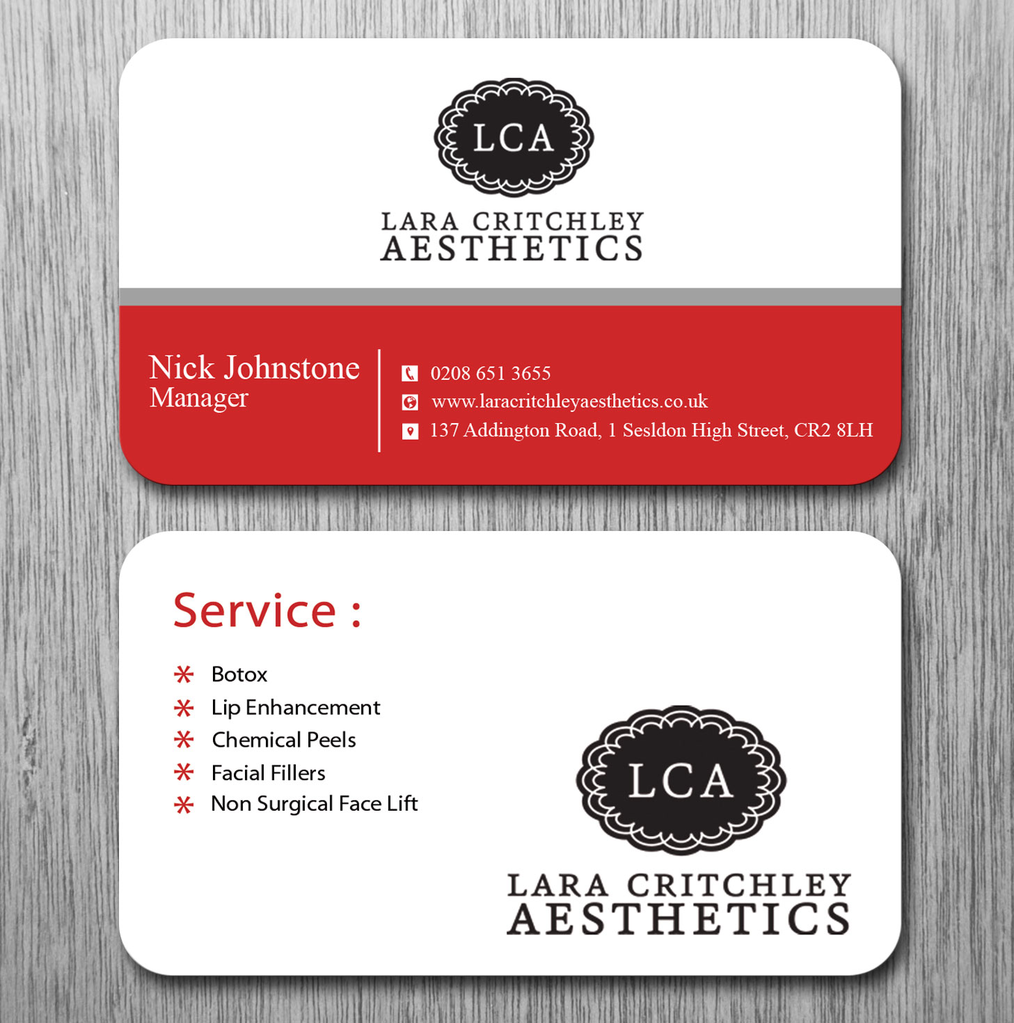 Diseño de Tarjeta de Presentación por Lanka Ama para LCA | Diseño #9257435