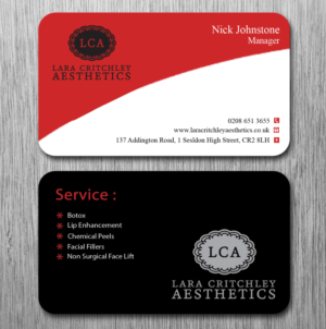 Diseño de Tarjeta de Presentación por Lanka Ama para LCA | Diseño: #9257437