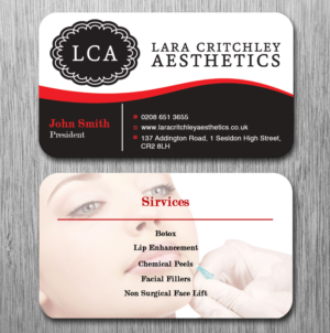 Diseño de Tarjeta de Presentación por Lanka Ama para LCA | Diseño: #9257439