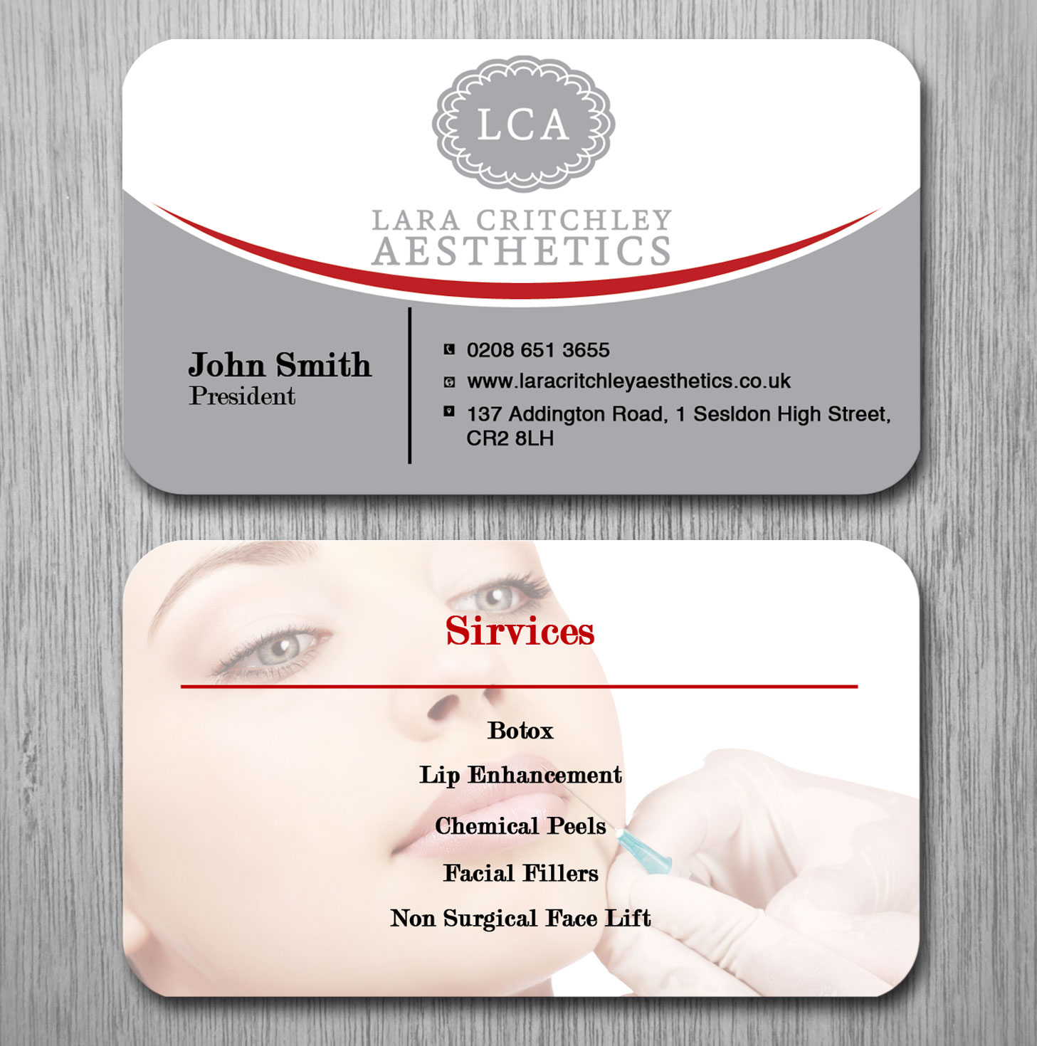 Diseño de Tarjeta de Presentación por Lanka Ama para LCA | Diseño #9257442