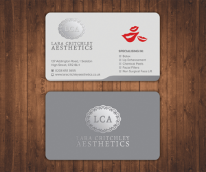 Diseño de Tarjeta de Presentación por Stylez Designz para LCA | Diseño: #9267859