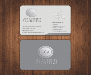 Diseño de Tarjeta de Presentación por Stylez Designz para LCA | Diseño: #9267860