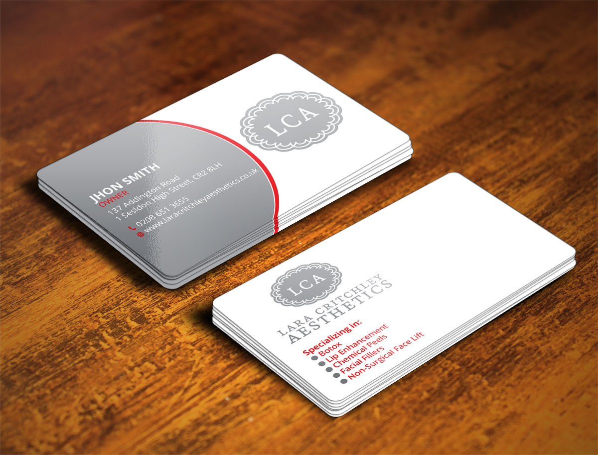 Diseño de Tarjeta de Presentación por Verified artistry (Design garden) para LCA | Diseño #9264922