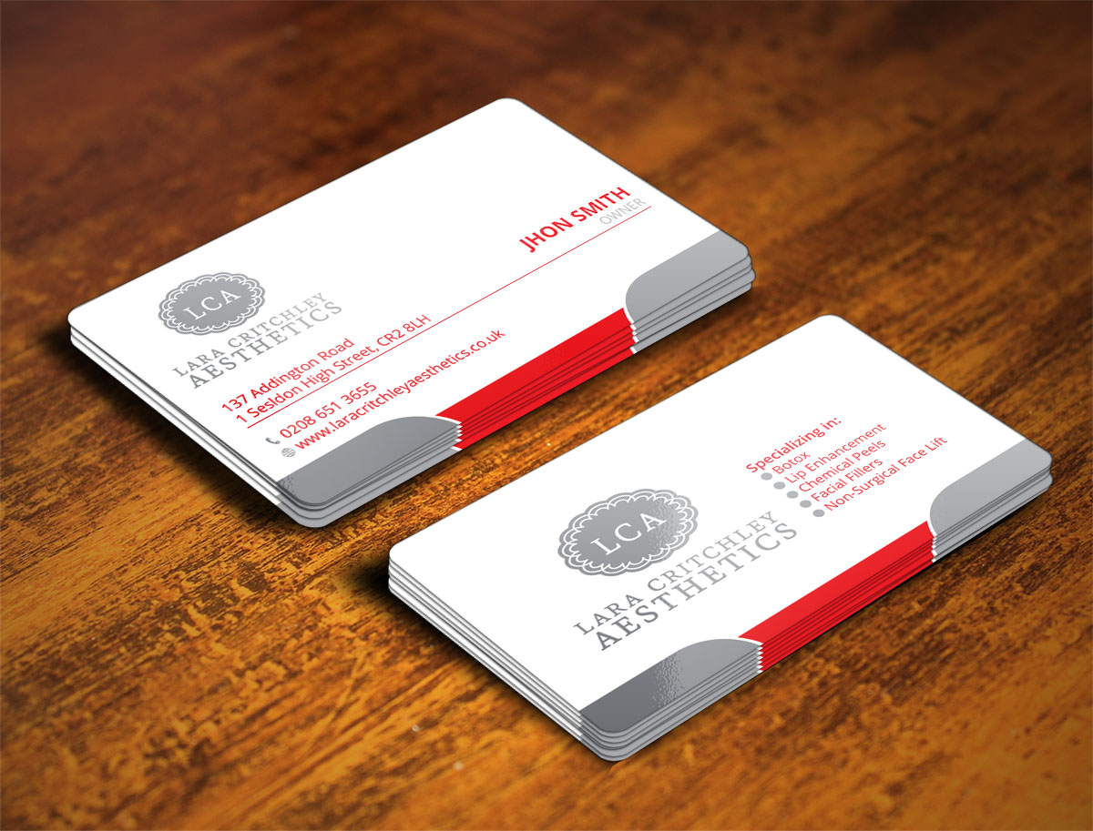 Diseño de Tarjeta de Presentación por Verified artistry (Design garden) para LCA | Diseño #9264923