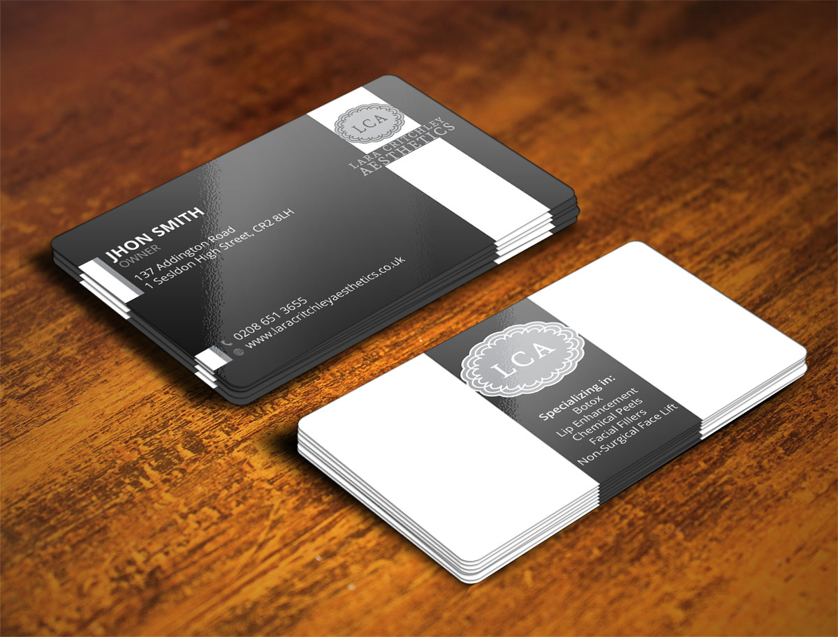 Design de Carte de Visite par Verified artistry pour LCA | Design #9264934