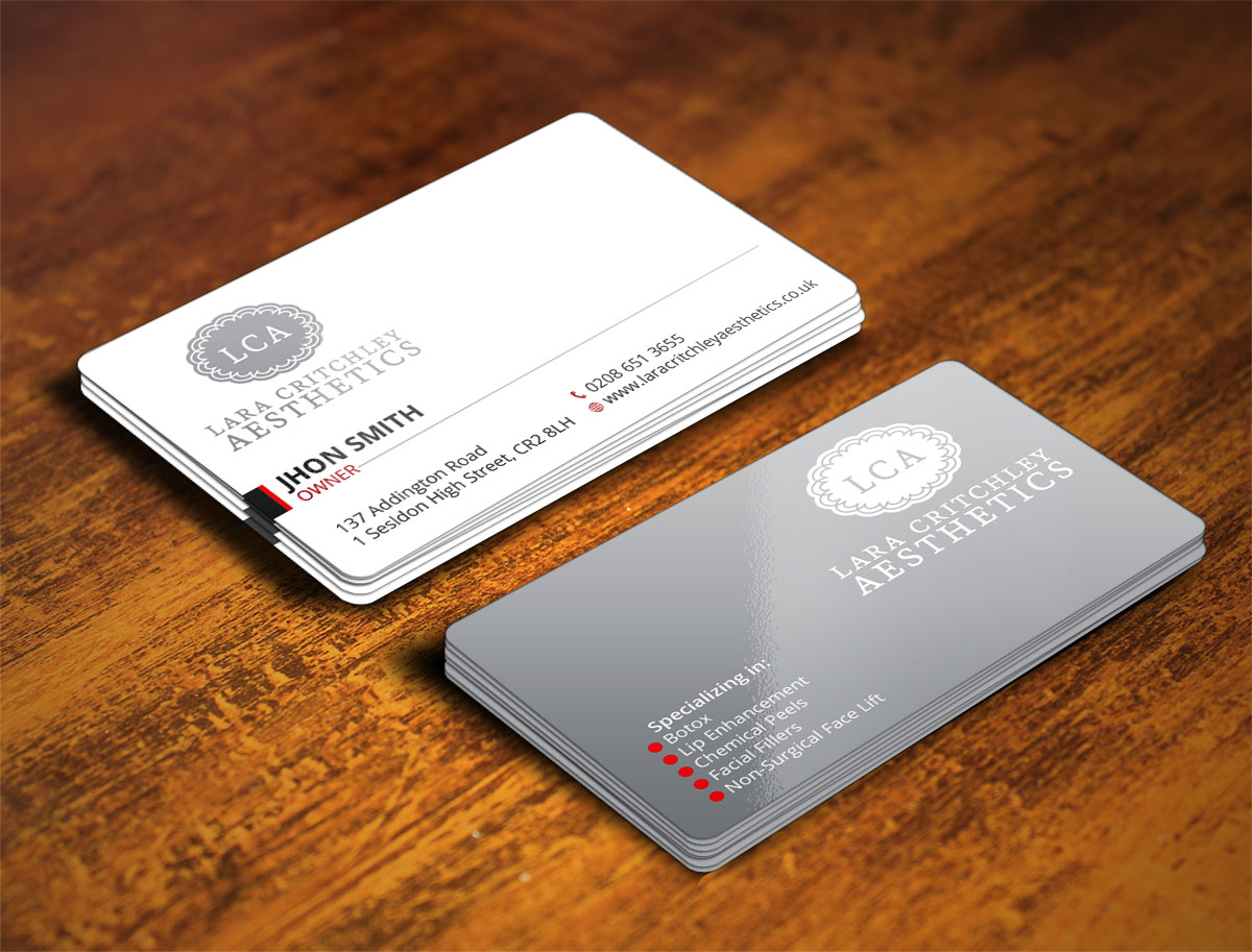 Diseño de Tarjeta de Presentación por Verified artistry (Design garden) para LCA | Diseño #9265195