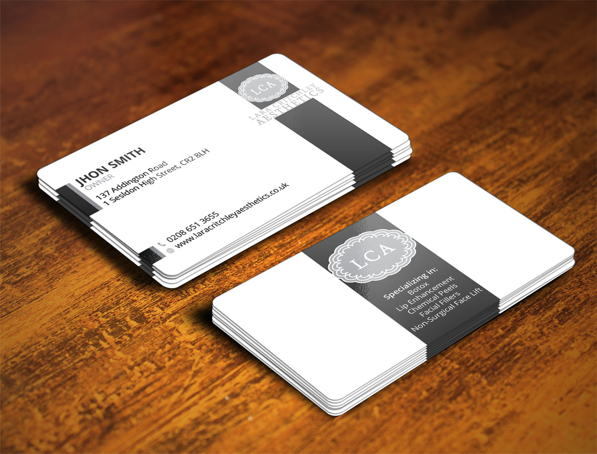 Diseño de Tarjeta de Presentación por Verified artistry (Design garden) para LCA | Diseño #9265200