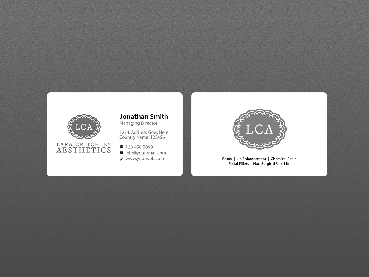 Design de Carte de Visite par Creations Box 2015 pour LCA | Design #9253168