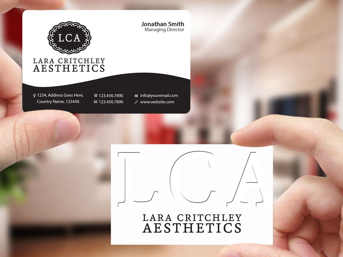 Diseño de Tarjeta de Presentación por Creations Box 2015 para LCA | Diseño #9259988