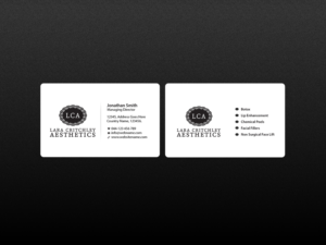 Diseño de Tarjeta de Presentación por Creations Box 2015 para LCA | Diseño: #9259996