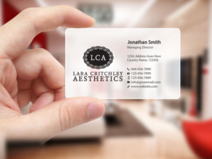 Diseño de Tarjeta de Presentación por Creations Box 2015 para LCA | Diseño: #9259998