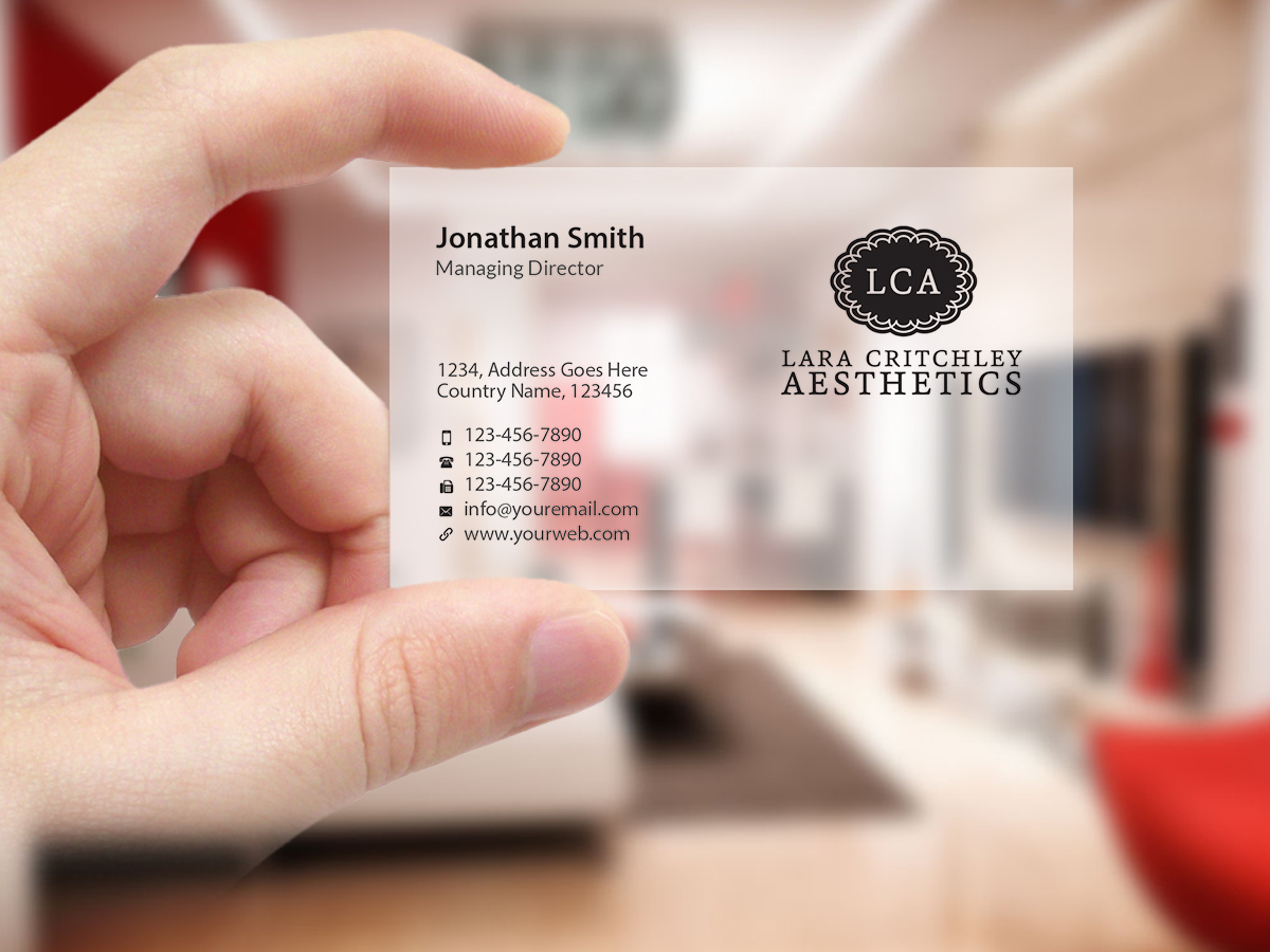 Design de Carte de Visite par Creations Box 2015 pour LCA | Design #9260000