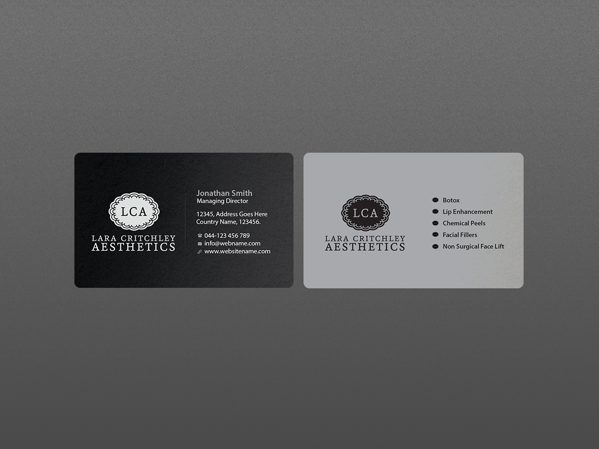 Business Card Design by Creations Box 2015 for LCA | Design #9260003