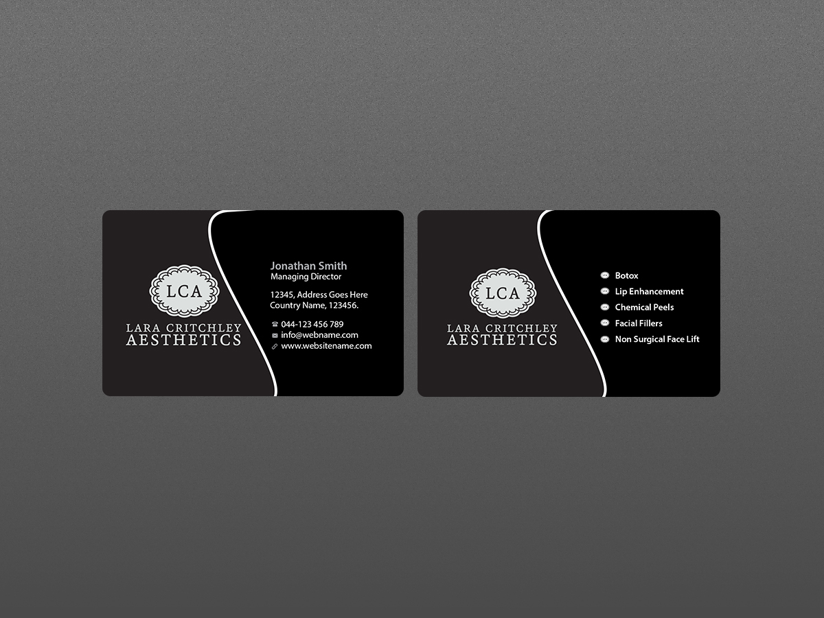 Business Card Design by Creations Box 2015 for LCA | Design #9260008