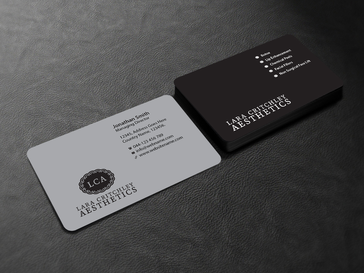Business Card Design by Creations Box 2015 for LCA | Design #9260016