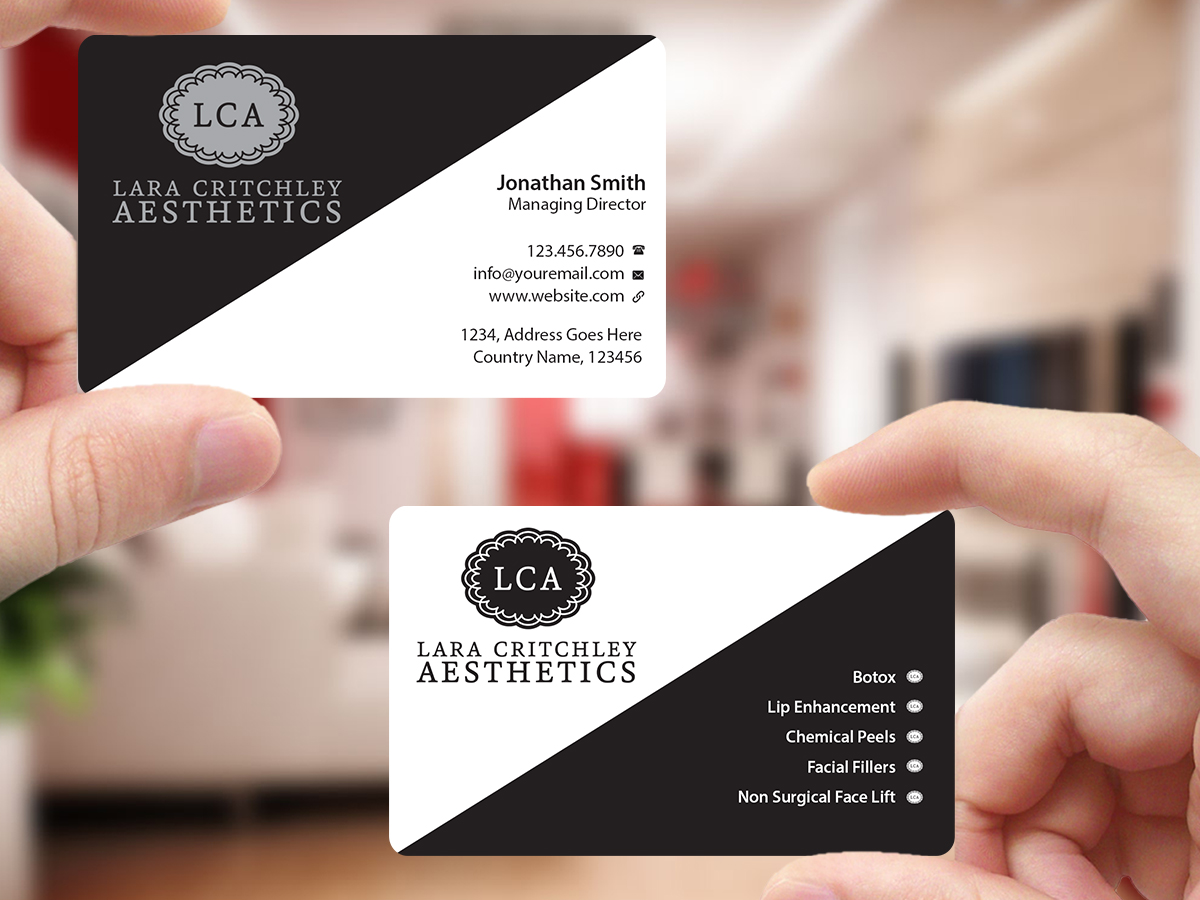 Business Card Design by Creations Box 2015 for LCA | Design #9260018