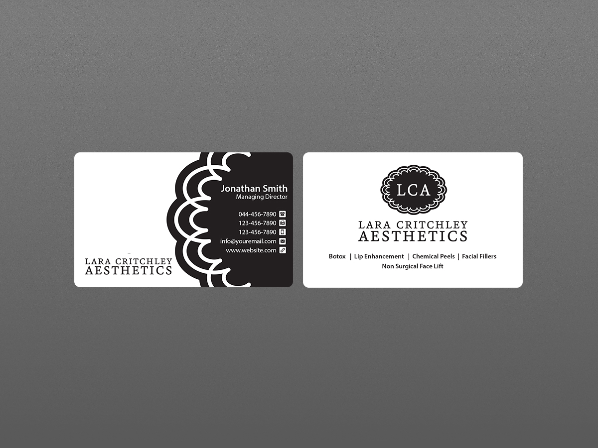 Business Card Design by Creations Box 2015 for LCA | Design #9260019