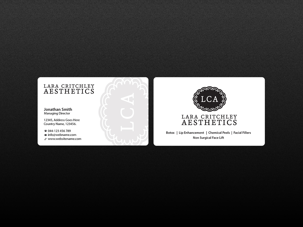Business Card Design by Creations Box 2015 for LCA | Design #9260026