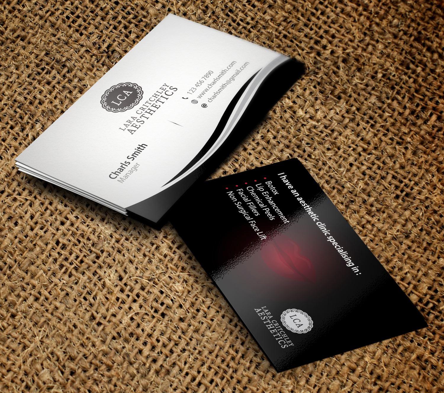 Business Card Design by PD Studios for LCA | Design #9254726