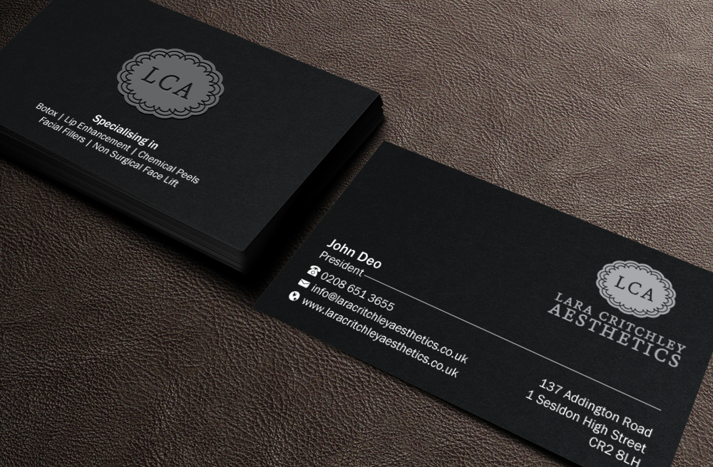 Business Card Design by Brand aid for LCA | Design #9260533