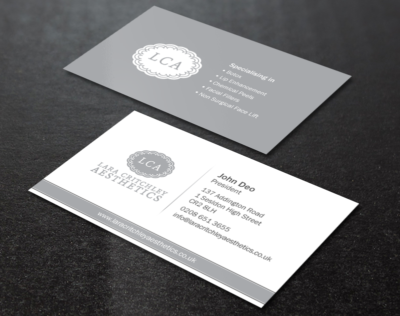 Diseño de Tarjeta de Presentación por Brand aid para LCA | Diseño #9260535