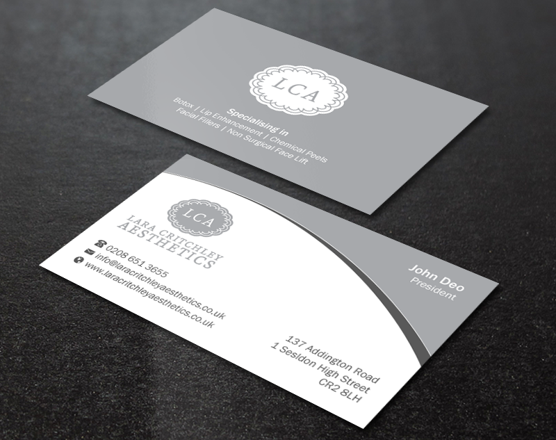 Diseño de Tarjeta de Presentación por Brand aid para LCA | Diseño #9260536