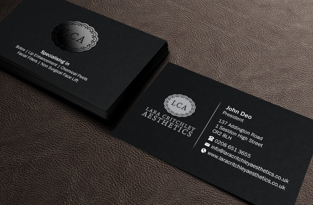 Diseño de Tarjeta de Presentación por Brand aid para LCA | Diseño #9260540