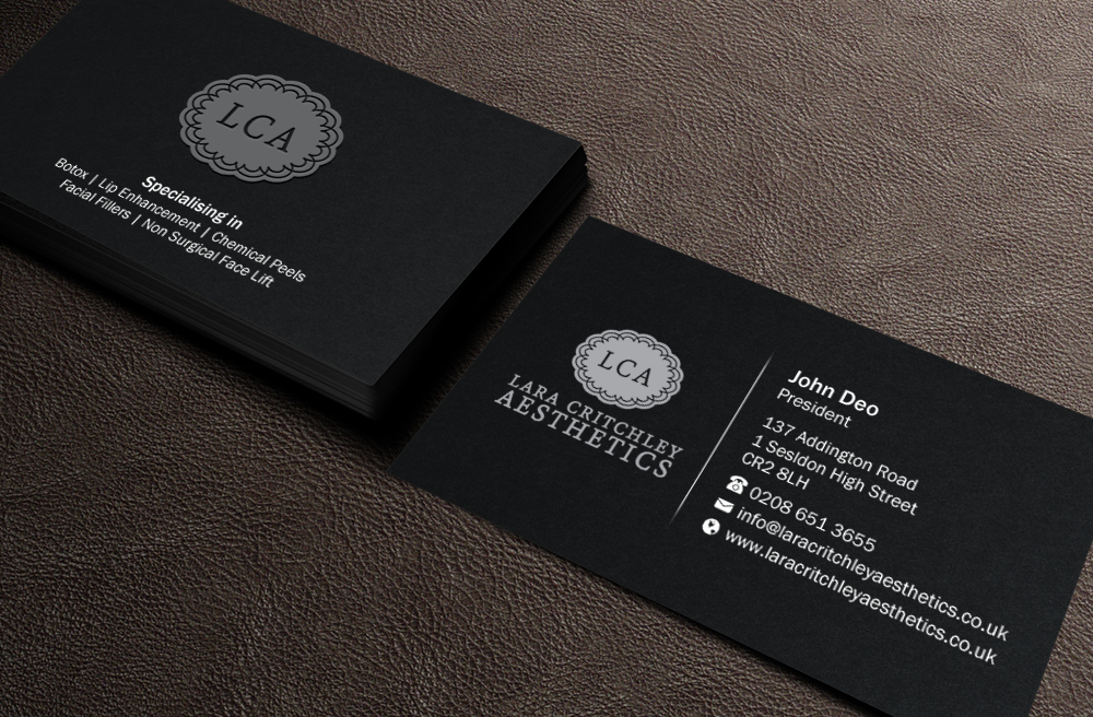 Diseño de Tarjeta de Presentación por Brand aid para LCA | Diseño #9260542