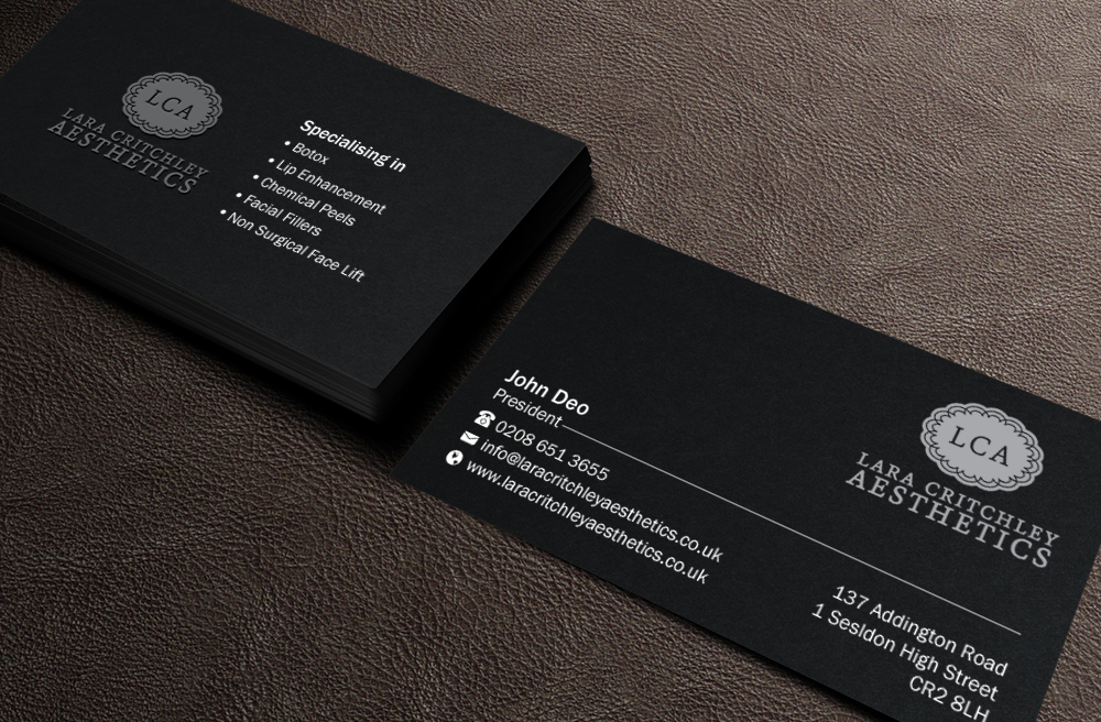 Diseño de Tarjeta de Presentación por Brand aid para LCA | Diseño #9260543