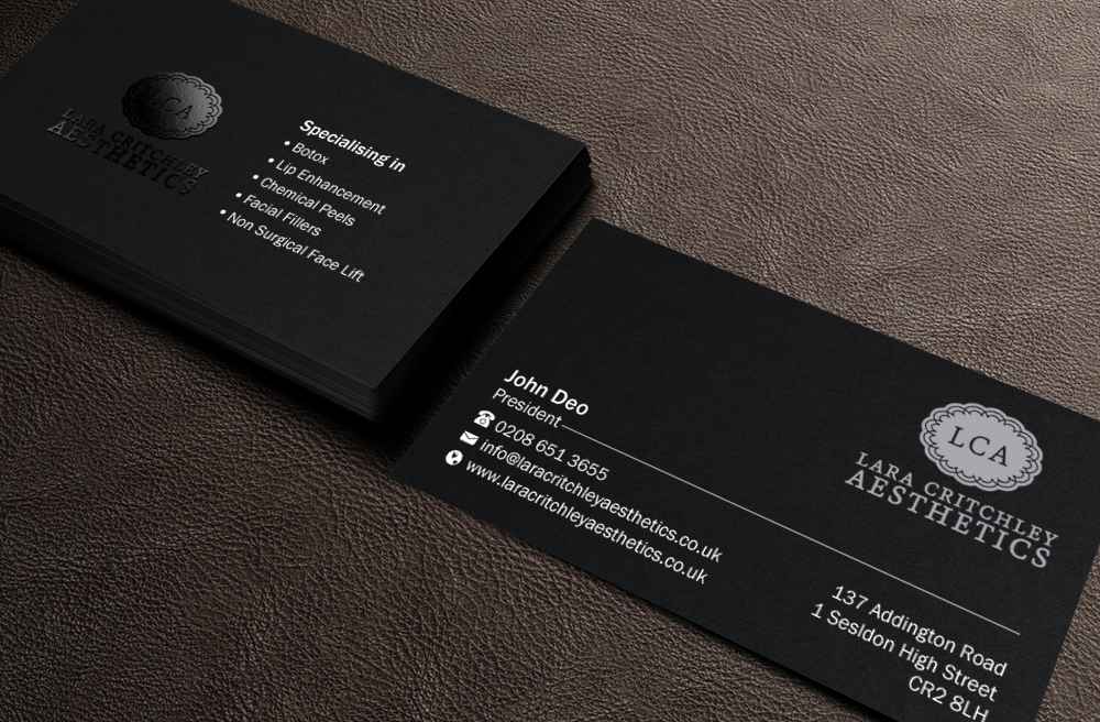 Diseño de Tarjeta de Presentación por Brand aid para LCA | Diseño #9260544