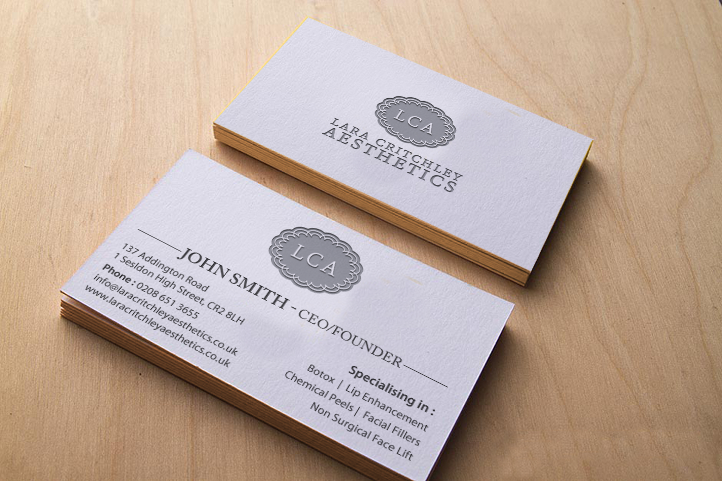 Design de Carte de Visite par chandrayaan.creative pour LCA | Design #9260139