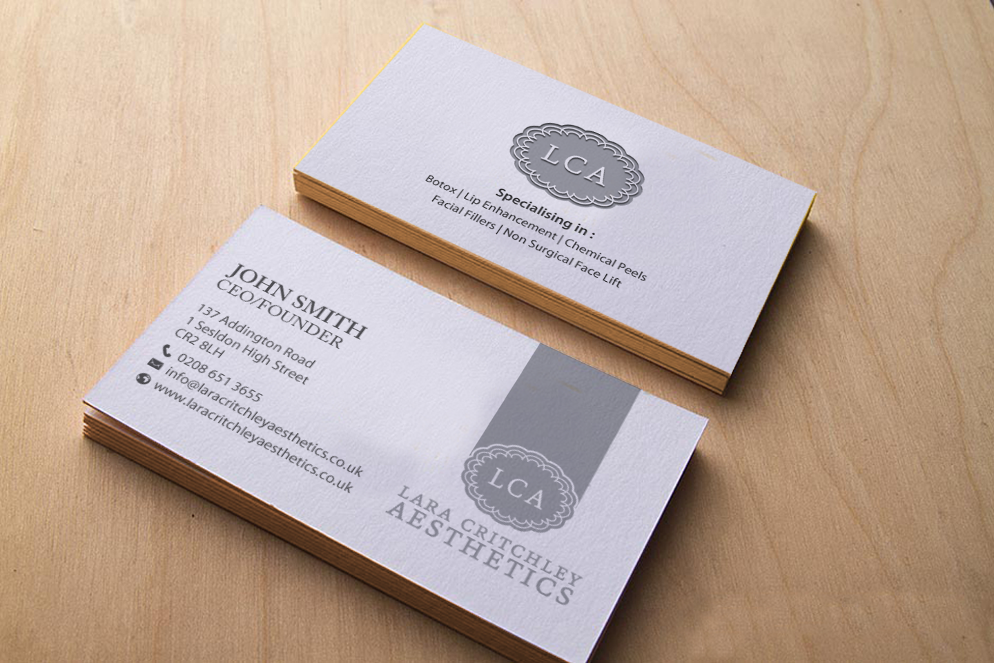 Design de Carte de Visite par chandrayaan.creative pour LCA | Design #9260141