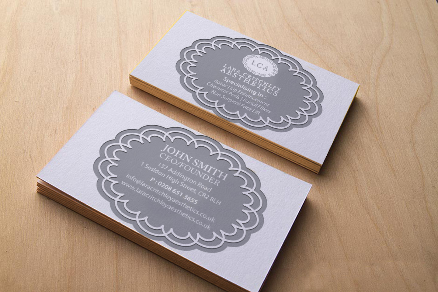 Diseño de Tarjeta de Presentación por chandrayaan.creative para LCA | Diseño #9260142