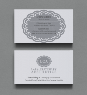 Diseño de Tarjeta de Presentación por chandrayaan.creative para LCA | Diseño: #9260151