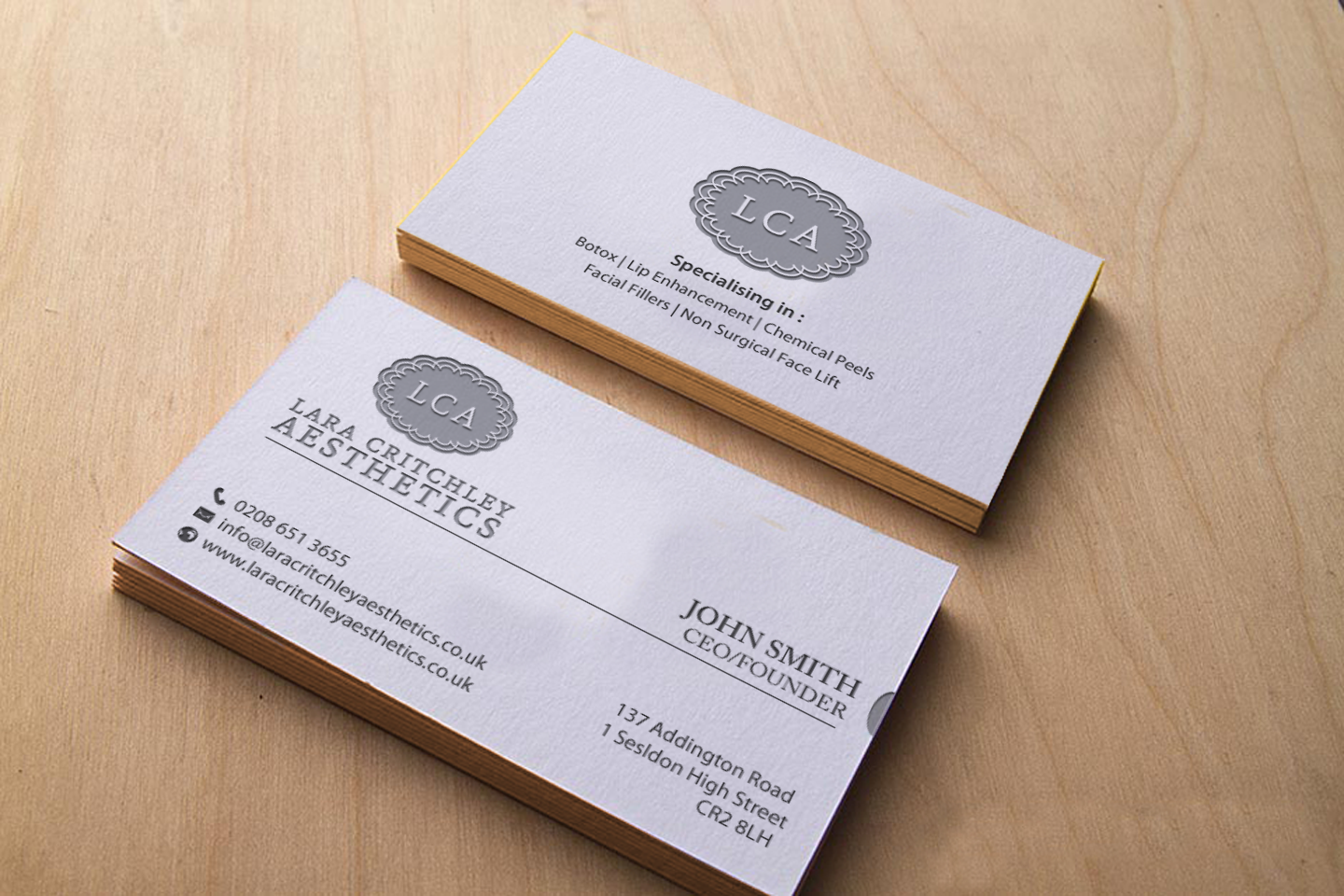 Design de Carte de Visite par chandrayaan.creative pour LCA | Design #9260152