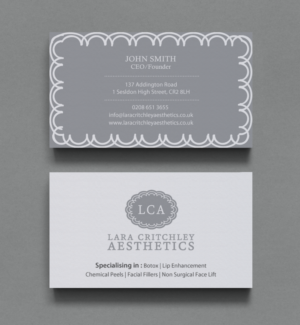 Diseño de Tarjeta de Presentación por chandrayaan.creative para LCA | Diseño: #9260154