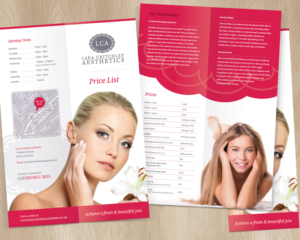 Price list for young Botox clinic  | Design de Flyer par Channel Studio