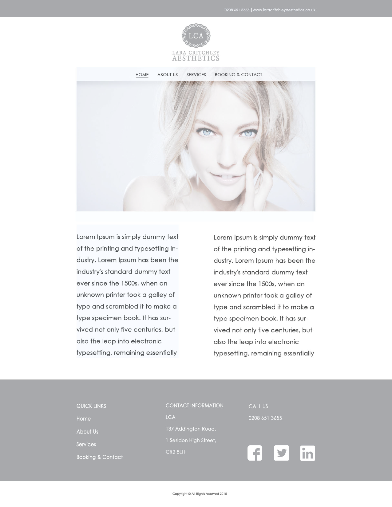 Diseño Web por jizzy123 para LCA | Diseño #9257207