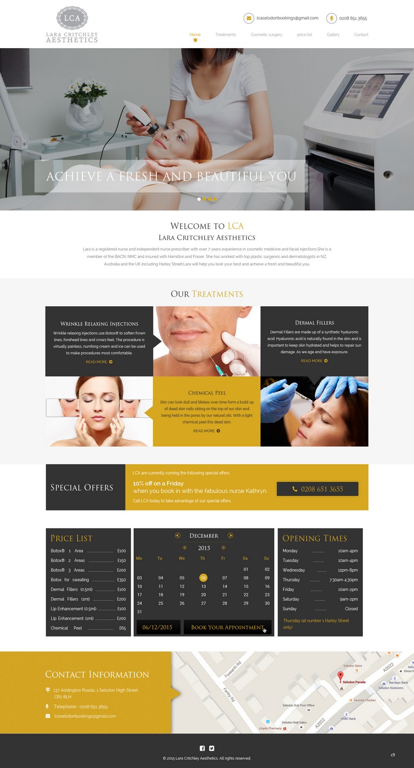 Web Design by pb for LCA | Design #9268383