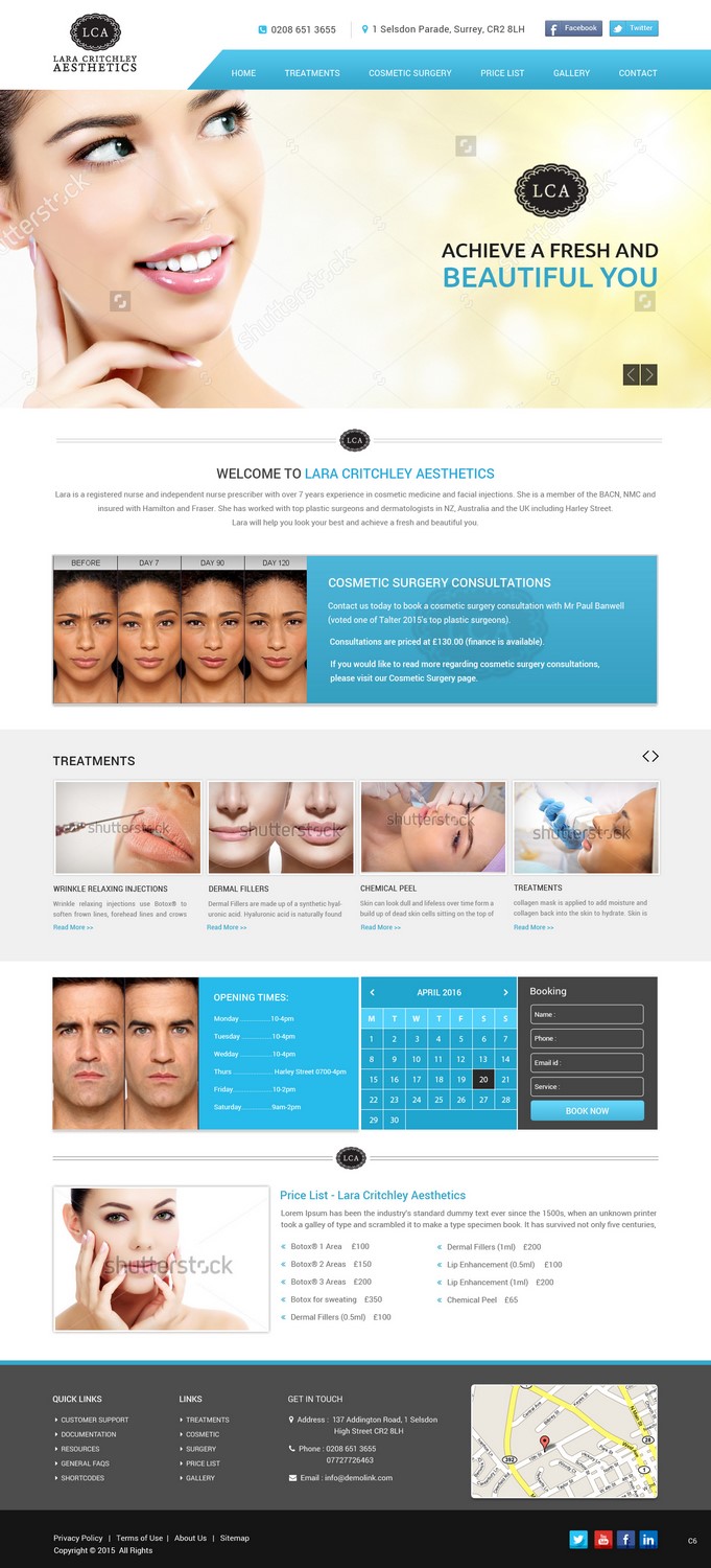 Web Design by pb for LCA | Design #9269143