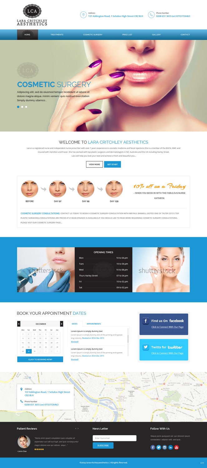 Web Design by pb for LCA | Design #9275899