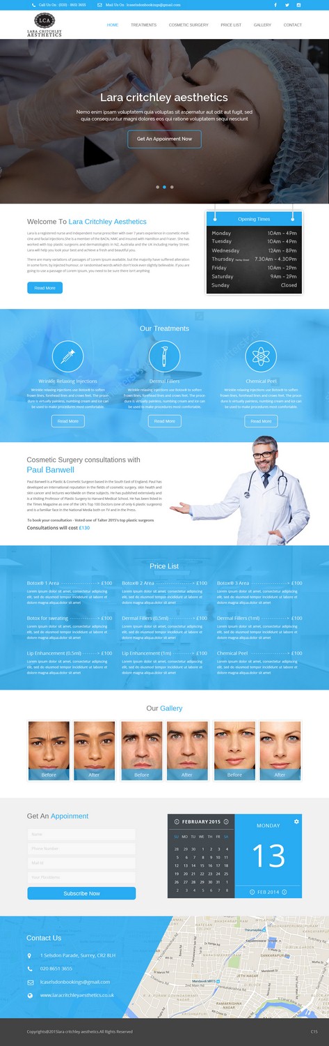 Web Design by pb for LCA | Design #9275900