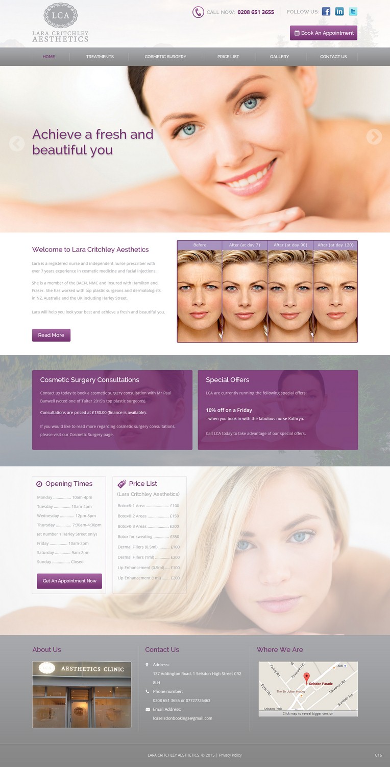 Web Design by pb for LCA | Design #9275902