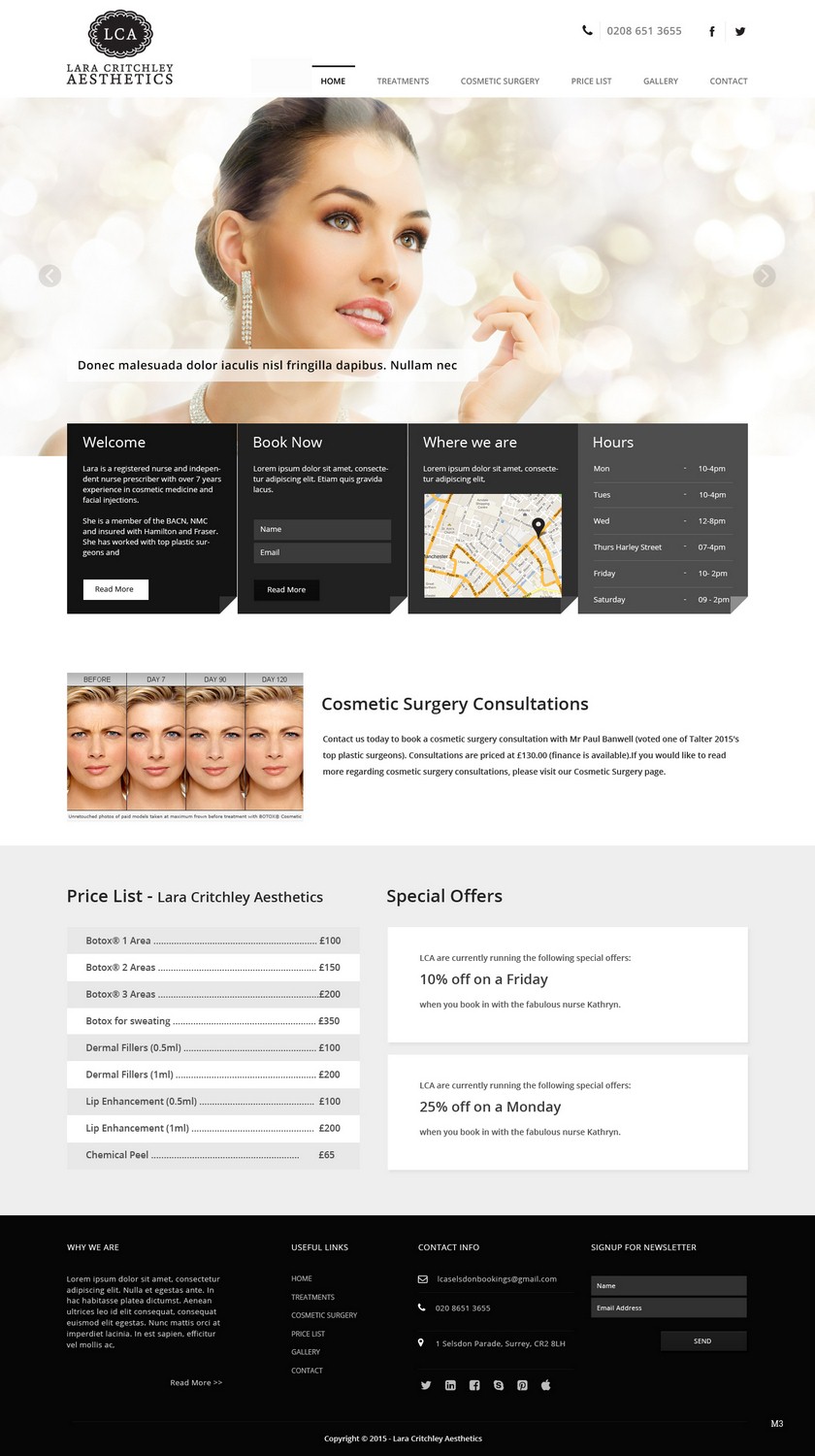 Web Design by pb for LCA | Design #9275909