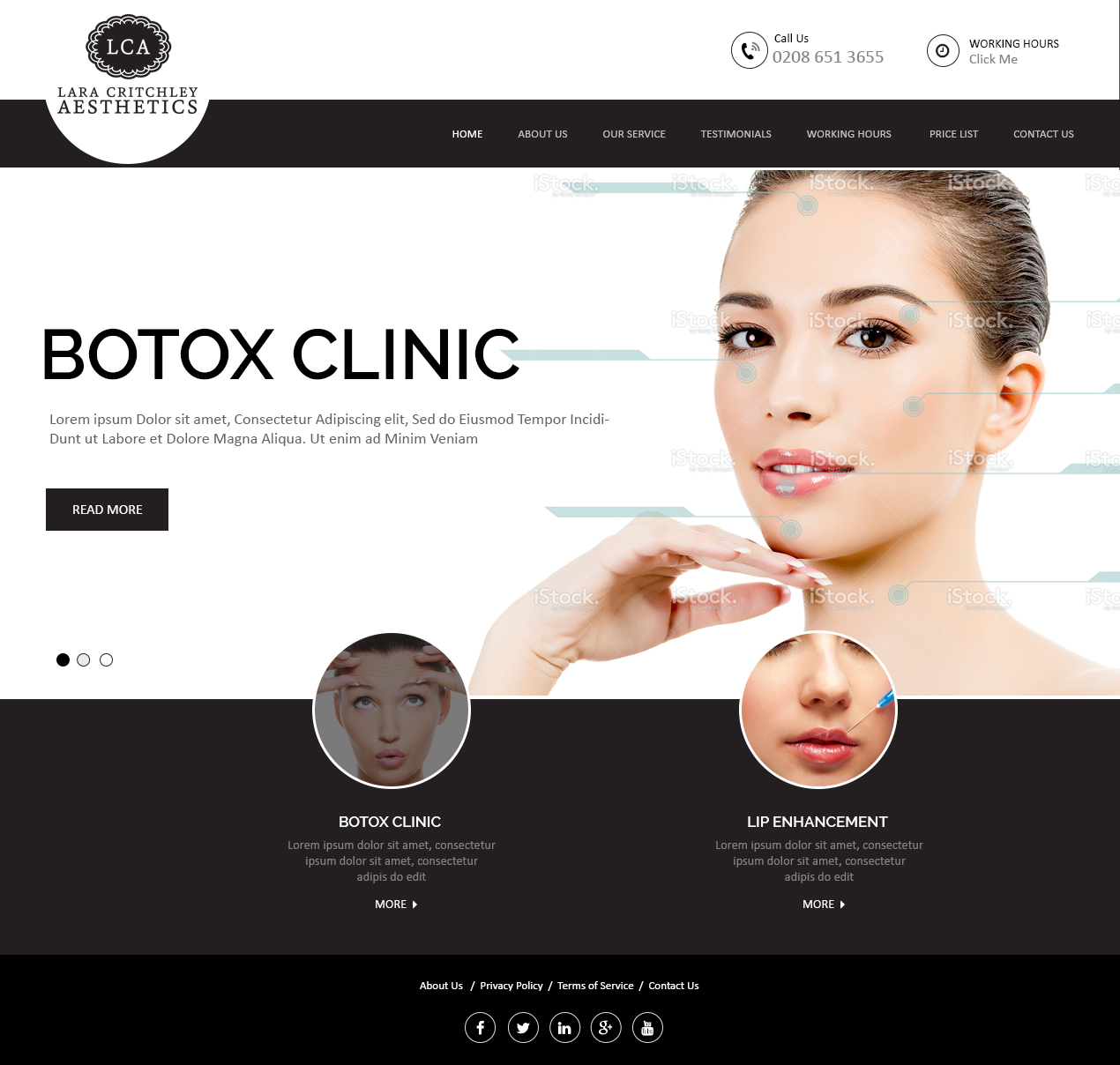 Web Design by Creations Box 2015 for LCA | Design #9259763