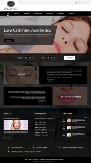 Web Design by Creations Box 2015 for LCA | Design #9259767
