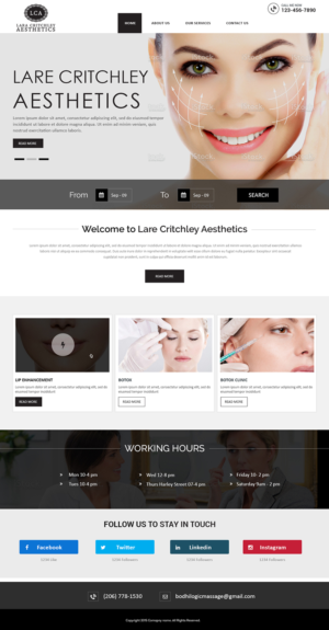Web Design by Creations Box 2015 for LCA | Design: #9259768